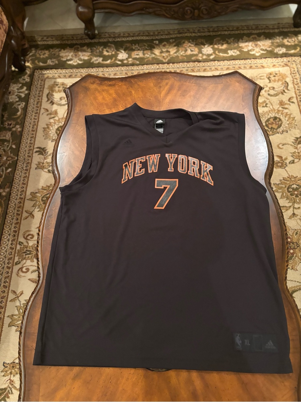 New York Knicks Carmelo Anthony Adidas   Basketball Tank Top Size XL